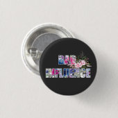 Slechte invloed Acryl Ronde Button 3,2 Cm (Voorkant /achterkant)