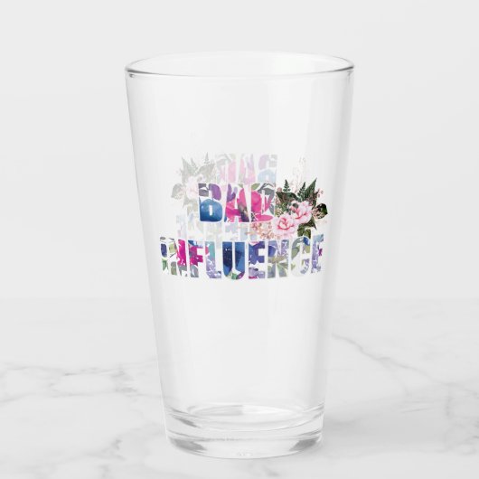 Slechte invloed glas (Achterkant)