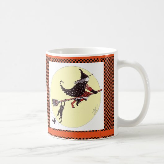 "Slechte kat" Halloween Mok (Rechts)