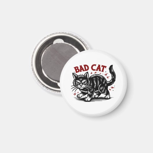 Slechte Kat Magneet (Voorkant / Achterkant)