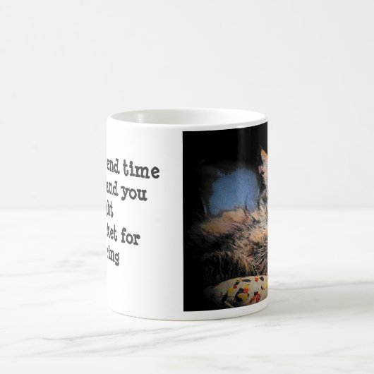 Slechte kat pick-up lijnen #3 koffiemok (Center)