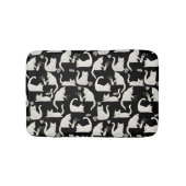 Slechte katten die er nog meer van weten, witte ka badmat (Voorkant)