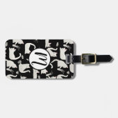 Slechte katten die er nog meer van weten, witte ka bagagelabel (Voorkant horizontaal)