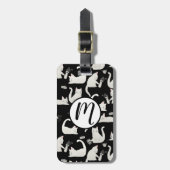 Slechte katten die er nog meer van weten, witte ka bagagelabel (Voorkant verticaal)