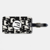 Slechte katten die er nog meer van weten, witte ka bagagelabel (Achterkant horizontaal)