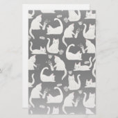 Slechte katten die er nog meer van weten, witte ka briefpapier (Voorkant / Achterkant)