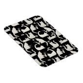 Slechte katten die er nog meer van weten, witte ka magneet (Rechterzijde)