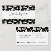 Slechte katten die er nog meer van weten, witte ka visitekaartje (Voorkant / Achterkant)