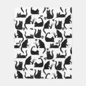 Slechte katten die over het hoofd hangen fleece deken (Voorkant)