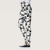 Slechte katten die over het hoofd hangen leggings (Links)