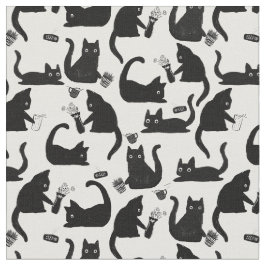 Slechte katten die over het hoofd hangen stof