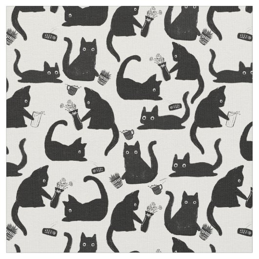 Slechte katten die over het hoofd hangen stof (Close Up)