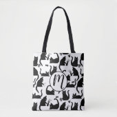Slechte katten die over het hoofd hangen tote bag (Voorkant)