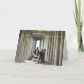 Slechte Kerstman Feestdagen Kaart (Voorkant)