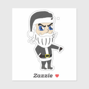 slechte kerstman    sticker