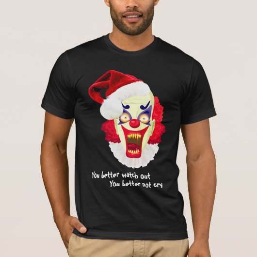 slechte kersttaart t-shirt (Voorkant)