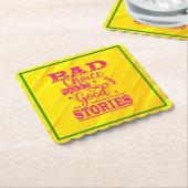 Slechte keuze maakt goede verhalen-96153 kartonnen onderzetters (Gebogen)