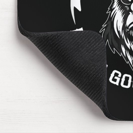 Slechte keuzes maken goede verhalen Grappige Goril Muismat (Hoek)