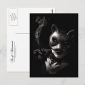 Slechte Kitty - Ansichtkaart Briefkaart (Voorkant / Achterkant)