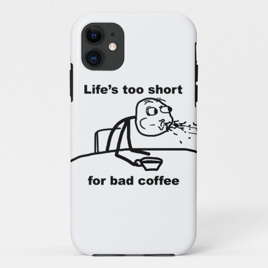 Slechte koffie Case-Mate iPhone case (Achterkant)