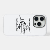 Slechte koffie iPhone hoesje (Achterkant horizontaal)