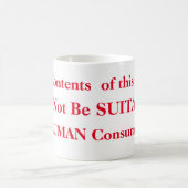 Slechte koffie koffiemok (Center)