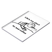 Slechte koffie notitieboek (Linkerzijde)