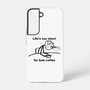 Slechte koffie samsung galaxy hoesje