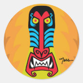 SLECHTE KONT BAVIAAN STICKER (Voorkant)