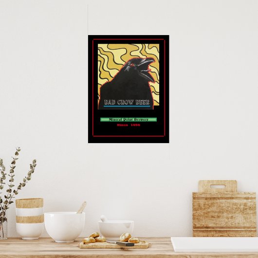 Slechte kruidenier poster (Keuken)