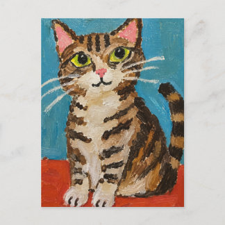 Slechte Kunst #6: Kitty Kat Briefkaart