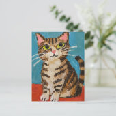 Slechte Kunst #6: Kitty Kat Briefkaart (Staand voorkant)
