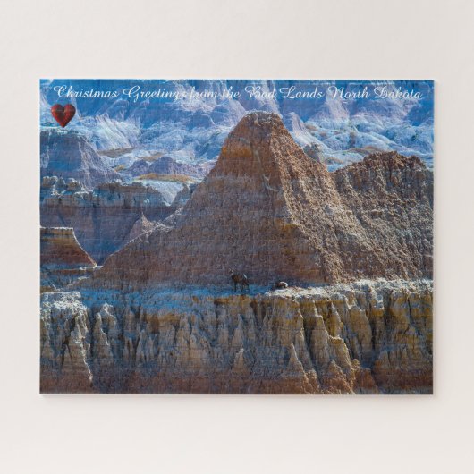 Slechte Landen North Dakota Legpuzzel (Horizontaal)
