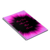 Slechte meisjes hebben de beste geheimen roze en z notitieboek