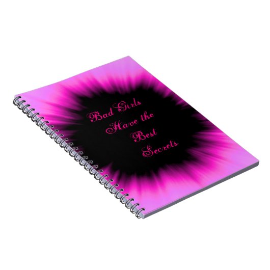 Slechte meisjes hebben de beste geheimen roze en z notitieboek