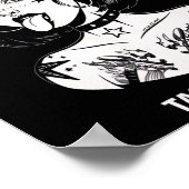 Slechte Meisjes Smaken Beter Tattoo Duivel Hallowe Poster (Hoek)