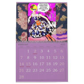 Slechte meisjeskalender kalender (Feb 2027)
