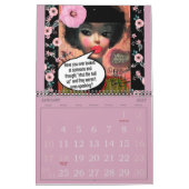 Slechte meisjeskalender kalender (Jan 2027)