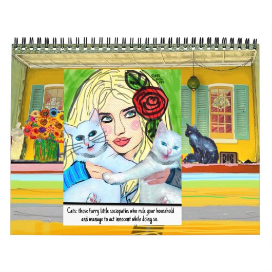 Slechte meisjeskalender kalender (Hoes)