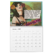 Slechte meisjeskalender kalender (Jan 2027)