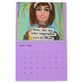 Slechte meisjeskalender kalender (Mar 2026)