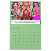 Slechte meisjeskalender kalender (Mar 2026)