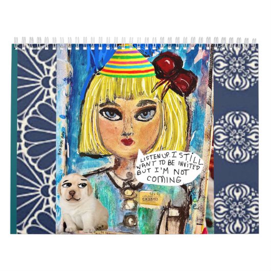 Slechte meisjeskalender kalender (Hoes)