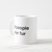 Slechte mensen Draag de Mok (Voorkant links)