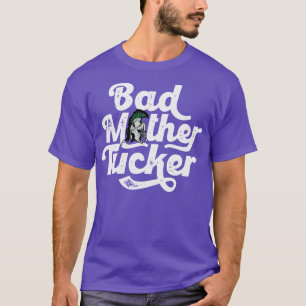 Slechte Moeder Tucker Grappig Spartan Tekst 1 T-shirt