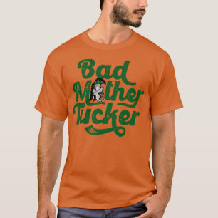 Slechte Moeder Tucker Grappige Spartan Tekst T-shirt