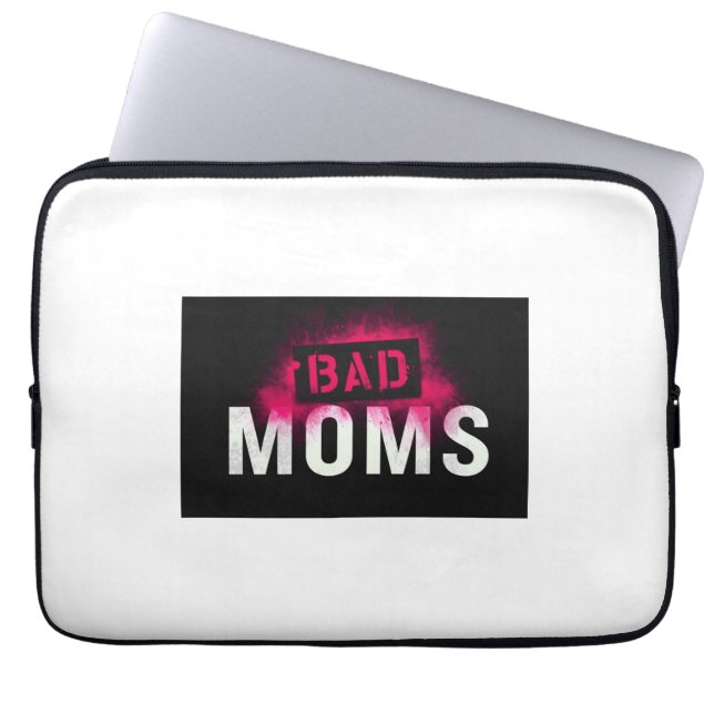 Slechte MOEDERS Laptophoes Laptop Sleeve (Voorkant)