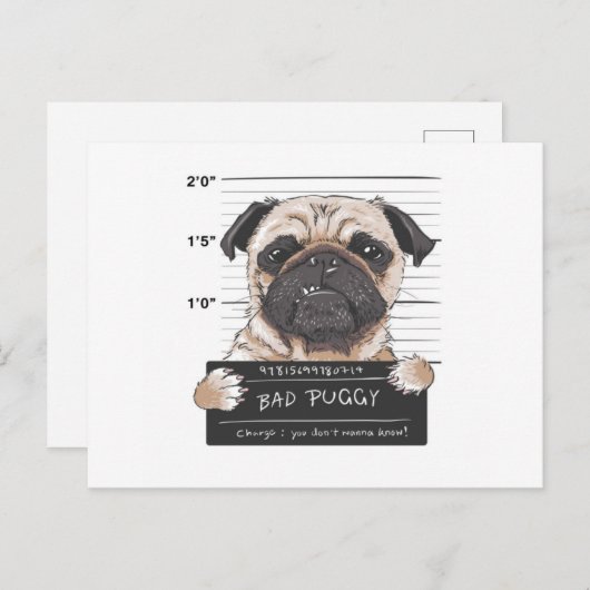 Slechte Mok Briefkaart (Voorkant / Achterkant)