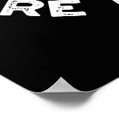 Slechte natriumpuns zijn zouthoudend zout, donker  poster (Hoek)