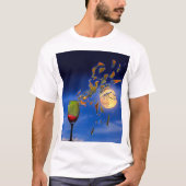 Slechte nieuwjaarsontmoeting! t-shirt (Voorkant)